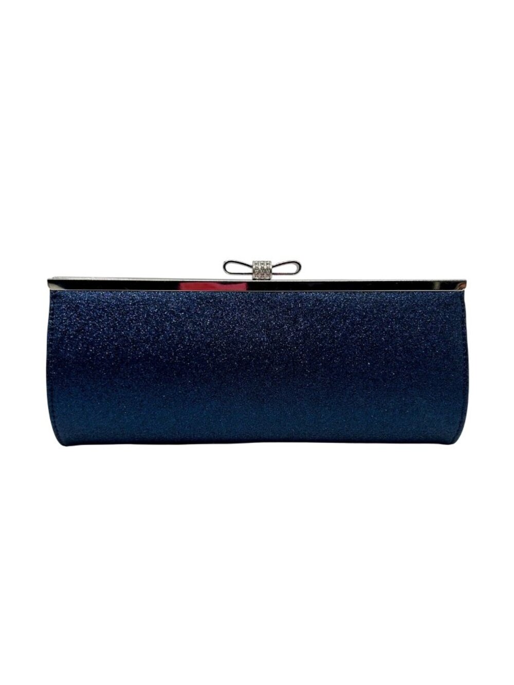 I.N.C. International Concepts Navy Blue Fabric Evening Clutch